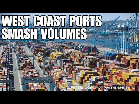 Ports of Los Angeles & Long Beach Busiest Quarters | What is Causing It? | Potential Issues?