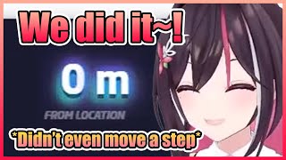 Just AZKi Getting 0 Meter Without Moving a Single Step in GeoGuessr...【Hololive】