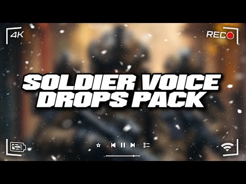 Soldier Voice Drops Pack - King Effect | Sound Effect 2024 | Download Link