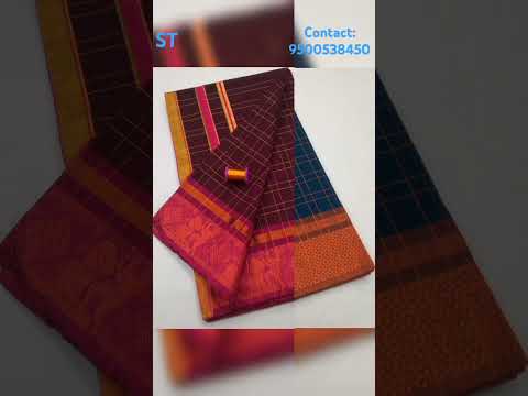 chettinadu cotton sarees #siranjeevitextiles #cottonsaree #trending #viral #shorts #cottonsarees