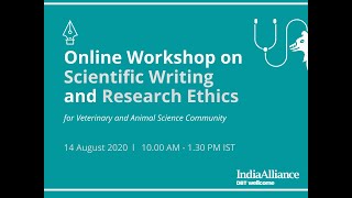 Workshop on Scientific Writing and Research Ethics for Veterinary and Animal Sciences- Part-III