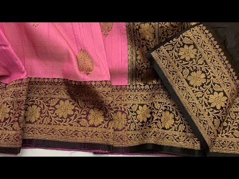 Exclusive Tussar Silk Saree | #tussarsilk #BanarasiTussar #tussarSilkSaree