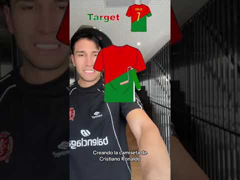 Creando la camiseta de Cristiano Ronaldo  7￼