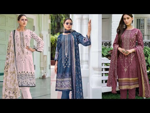 MAKHAN MALAI PAKISTANI EMBROIDERED LAWN ₹800 ☎️9830307731 #trending #pakistanifashion #kolkata