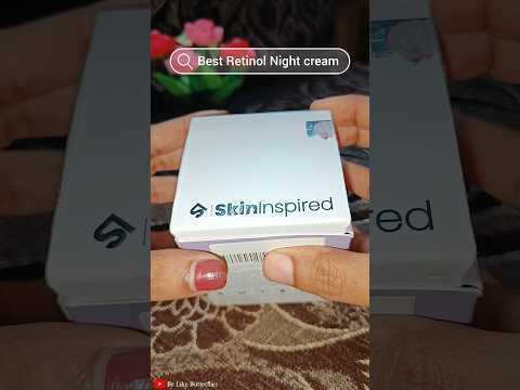 🔴Retinol night cream #Skininspired #skincare #shorts #short #ytshorts #youtubeshorts #shortsvideo