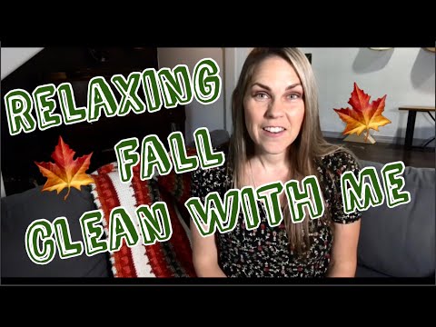 Relaxing Fall Clean with Me | Simple Fall Decor Tour