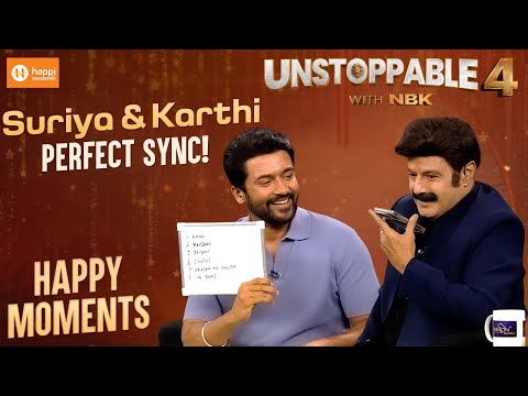 Suriya and Karthi: A Bond That’s Unbreakable! | Unstoppable with NBK | ahavideoIN