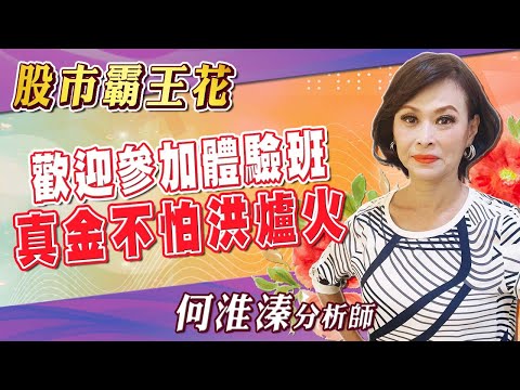 2024/11/28 股市霸王花 何淮溱 歡迎參加體驗班 真金不怕洪爐火