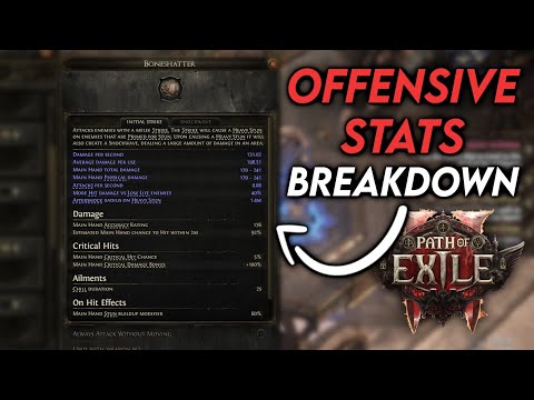 Where to find OFFENSIVE STATS in PoE2! | Path of Exile 2