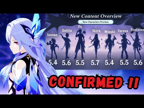 Skirk Confirmed! Upcoming Playable Characters EXPOSED: Iansan, Epha & More | Natlan Leaks 🔥