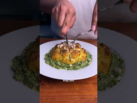 KING CAULI ❤️ | Take your boring Cauliflower to the next level | Roasted Cauliflower Recipe