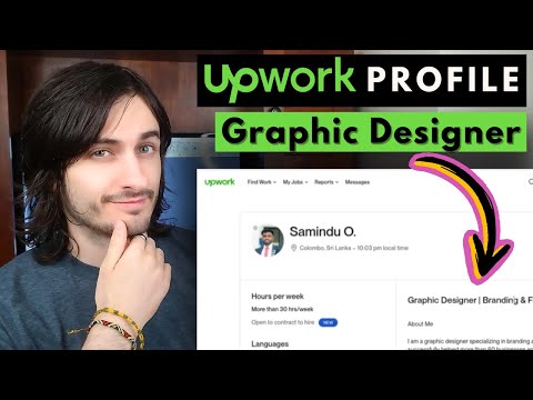 Upwork profile review - Samindu (Graphic Designer)