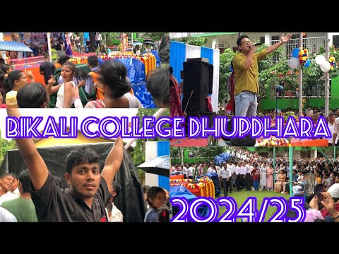 Bikali college dhupdhara freshers 2024/25 #bikalicollege #college #vlog #firstvlog #viralvideo#blog