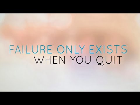 Failure Only Exists When You Quit I Nik & Eva