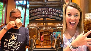 Eating at Disney's Wilderness Lodge During Pandemic | Whispering Canyon Cafe Review | July 2020