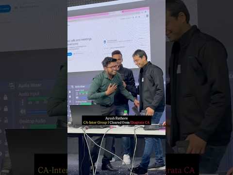 Congratulations Ayush for CA Intermediate G1 ❤️🔥 #ekagrataca #charteredaccountant #cainterjan25