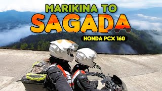 14 HOURS MARIKINA TO SAGADA | Honda PCX 160 | Couple Ride