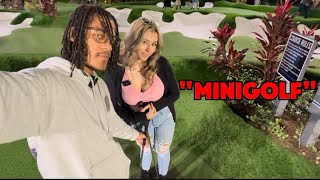 I 1V1 CAMMY IN MINIGOLF!