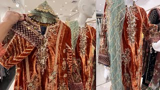 Sana Safinaz New Valvet Collection 2024 🔥Sanasafinaz New Winter collection 2024 Sana Safinaz sale