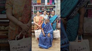 Rani Sungudi Exclusive Showroom @ Athvaitha Sarees,T.Nagar,Chennai. Happy Customer Feedback!!!