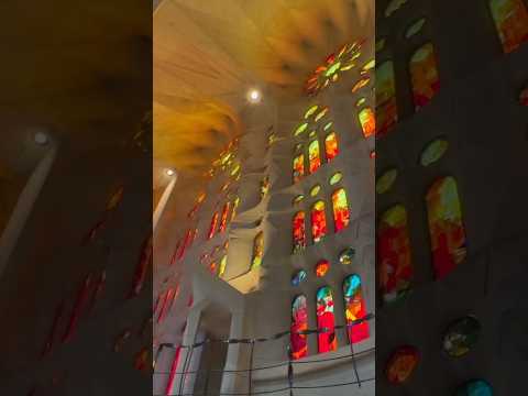 About Those Stained Glass Windows in the Sagrada Familia…