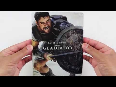 Gladiator 4k Steelbook Unboxing