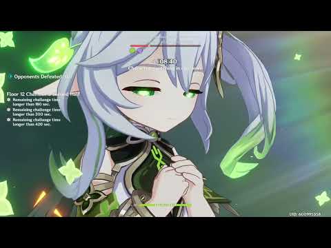 Ayato Vaporize + Cyno Nahida Quickbloom | 3.1 Spiral Abyss Floor 12 | 9 Stars Continuous