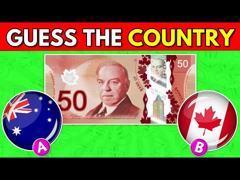 Can You Guess the Country by the Currency 💵💸💷 | Country and Currency Quiz 🌎