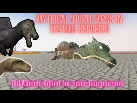 New stuff added to Scale Comparison!(Mapusaurus and Rex brick versions) - Dinosaur World Mobile