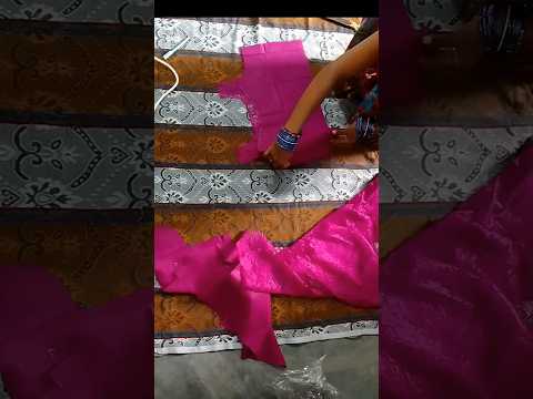 Net ki saree se gown #shorts #netsarees