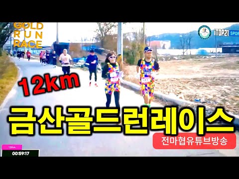 전마협 금산골드런레이스 12km "2024마지막 마라톤대회"  #금산마라톤 #금산골드런레이스 #마라톤대회