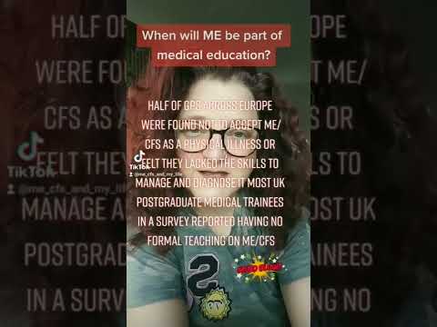 My life with ME/CFS: NOT part of the medical education