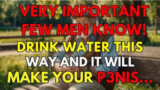 Unlock Better Sexual Health -The Power of Water for Men!