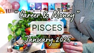 PISCES "CAREER" January 2025: You Have Secret Knowlege ~ There Is A Blessing Lining Up, TRUST!