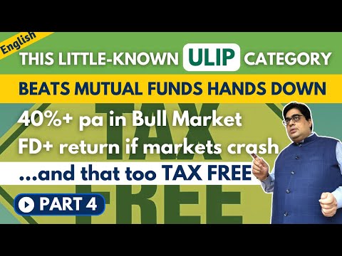 40%+ pa in Bull Market, FD+ Return even in a Crash|Part 4-Magic of Market Timing with Tax-free ULIPs