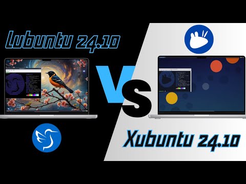 Lubuntu 24.10 vs Xubuntu 24.10 | XFCE vs LXQT | RAM Consumption