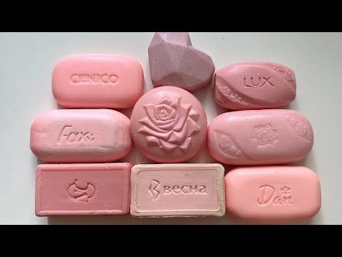 Cutting dry rose soap | Sleep video | ASMR soap