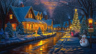 Christmas Village Winter Ambience🏚️❄️☃️ Soothing & Relaxing Christmas Music 🎁🎄Christmas🎄