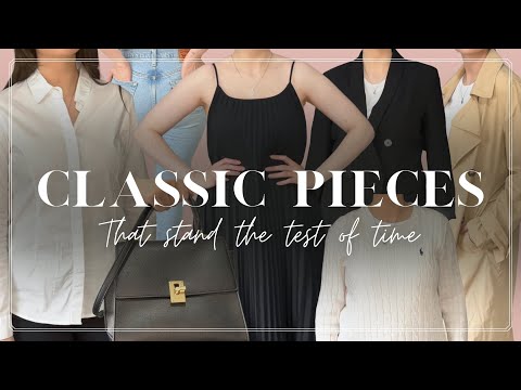 Fashion History | 10 Classic Wardrobe Essentials That Never Go Out of Style