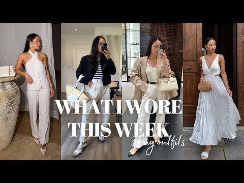 WHAT I WORE THIS WEEK | spring outfits, Cotswolds stay, casual outfits