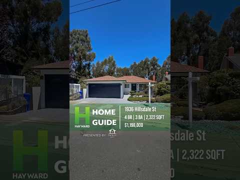 Hayward Home Guide | 1936 Hillsdale St