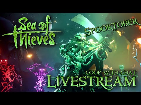 🔴 Spooky Fort Raids (coop With Chat) 【 Sea of Thieves 】 Stream 11 ► PS5 Gameplay