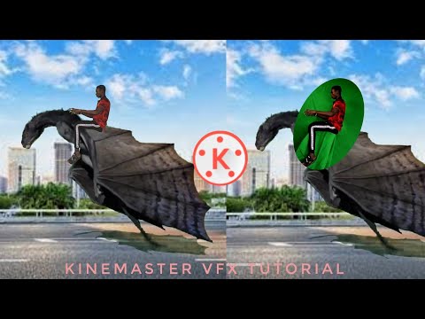 How to fly a dragon in kinemaster/ kinemaster vfx editing tutorial