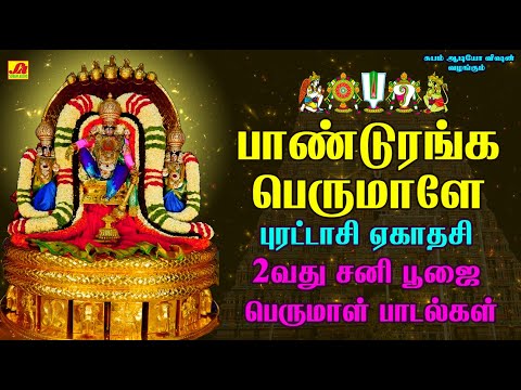 பாண்டுரங்க பெருமாளே புரட்டாசி ஏகாதசி சனிக்கிழமை பெருமாள் பாடல்கள் | PONDURANGA PERUMAL #spbsongs