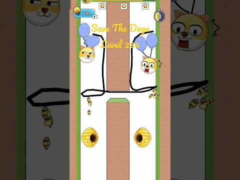 Save The Doge Level 234 3 STARS Guide and Gameplay. #savethedoge #shorts #gameplay #gameshorts