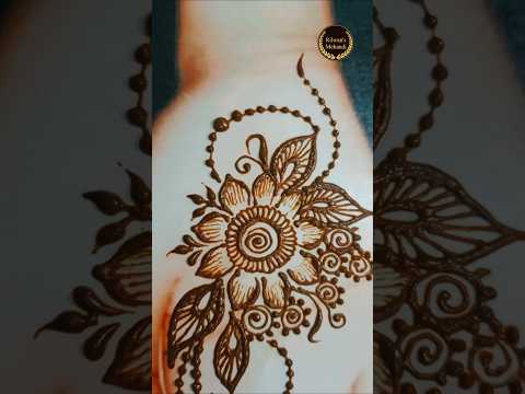 Day 90✨ Easy Peasy Mehndi Designs 😂👌#mehndi #simple #easy #shorts #diymehndi #mehndiforbeginner