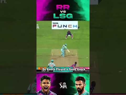 Thrilling Last Over Finish 🔥| RR vs LSG | IPL 2022 | Match 20 Highlights | #Shorts