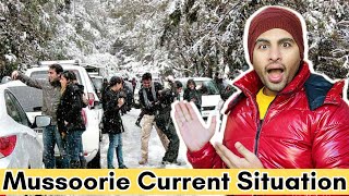 Mussoorie Current Situation | Mussoorie Latest video | Mussoorie Snowfall Update | Thakur Saurav