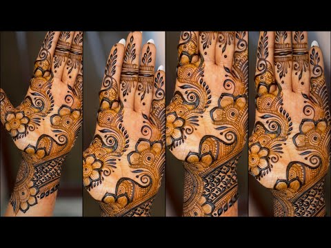 Very easy Arabic mehndi design 2025 || Arabic mehndi design || Simple mehndi design