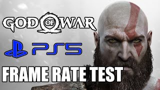 The PS5 Does Something Special For God of War PS4 Players | Frame Rate Test